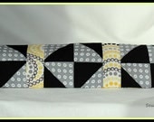 Heat Wrap or Cold Wrap Aromatherapy Reusable for Muscle Aches with Quitled Cover Yellow Gray and Black
