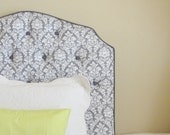Custom Tufted Upholstered Headboard -- Made to order