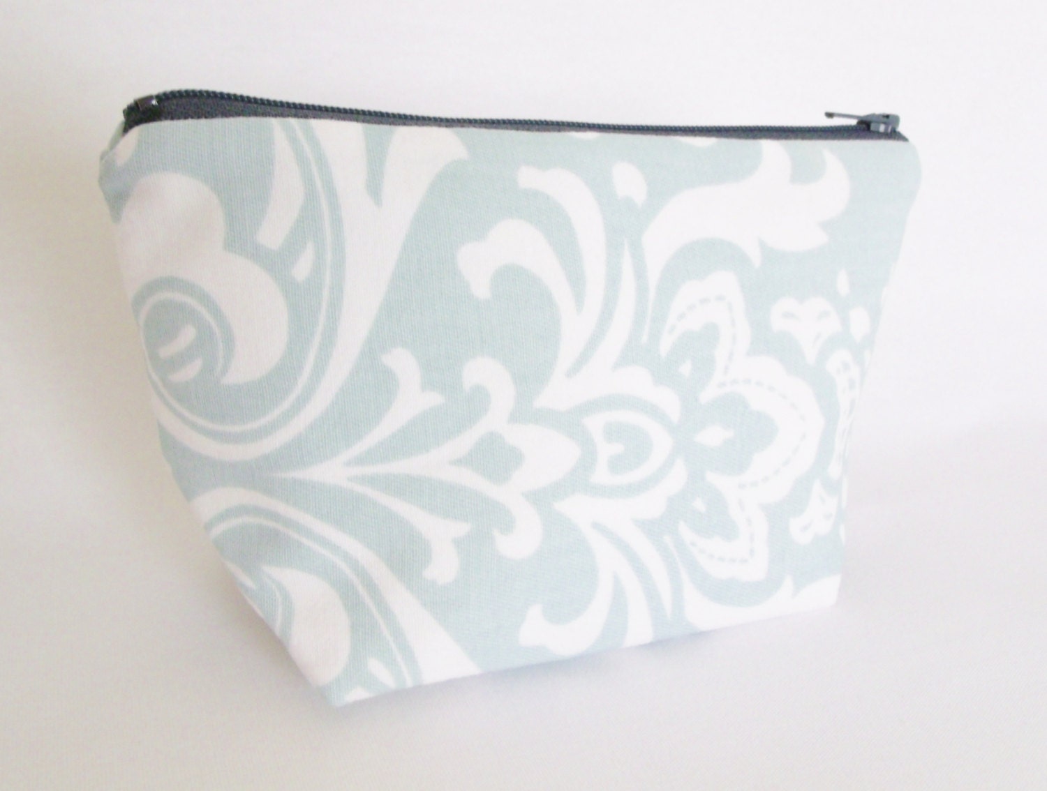 Floral Damask Makeup Bag