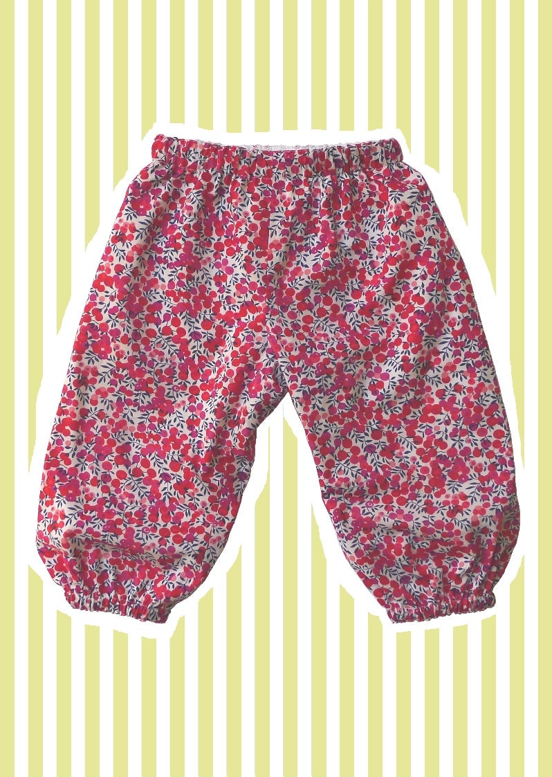 Tinker & Belle Unlined Baby Bloomers - Sizes 1-3 Years