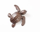 Turtle hatchling facing right Open Edition Bronze