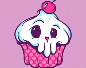 Cuppin' Cake Screen Print