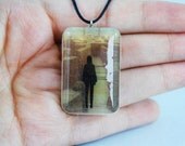 Sarah in the Labyrinth Silhouette Necklace