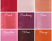 Satin rose petals, custom colors - for wedding, anniversary, or romantic date night - one hundred (100) petals, made to order