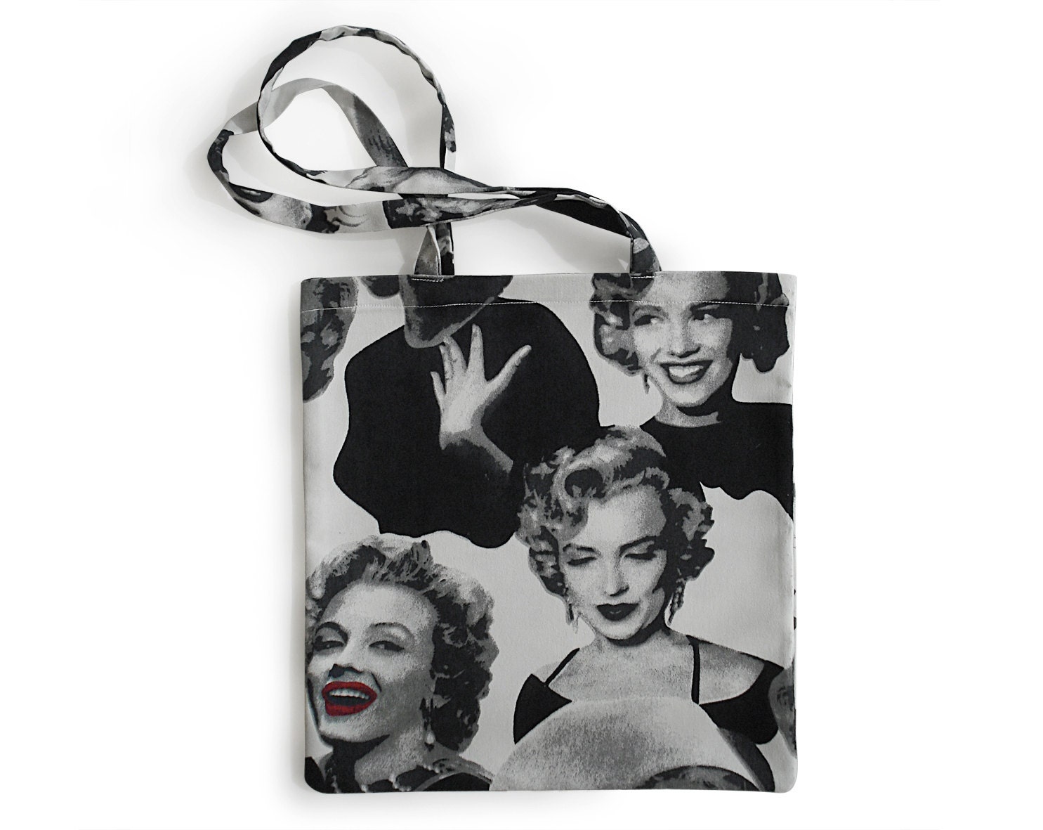Marilyn Monroe Tote Bag, 100% Handmade