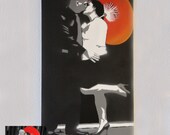 Customizable Portrait Spray Painting, 12"x20" Canvas - Made to Order