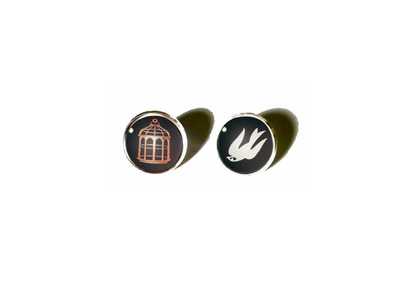 Bioshock Infinite Earrings - Song Bird or Cage