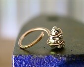 Pyrite Gold Ring