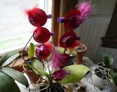 Red Hat Ladies Hair Clip or Pin