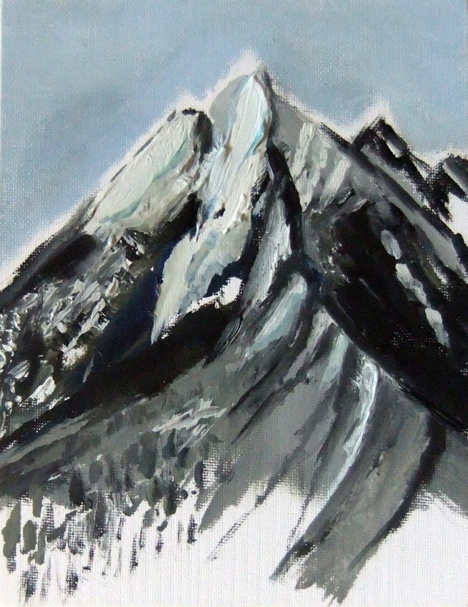 Mountain 1 -Original Oil Painting
