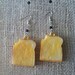Grilled Cheese Dangle Earrings