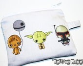 Mini Meme Wars Mini Zipper Purse Pouch - Coin Wallet  - Star Meme Wars - ReLove Plan.et