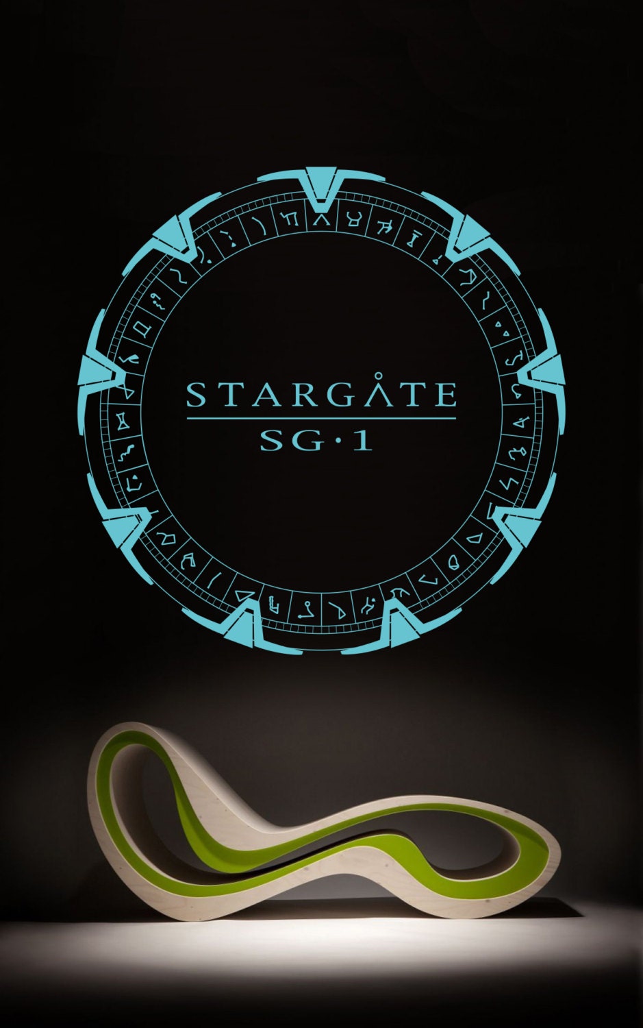 Sci-fi wall art STARGATE XXL vinyl wall decal