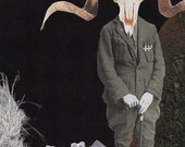 The Emperor 4x6 tarot card fine art print matted to 5x7