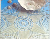 Crochet doily, Ecru, Crochet Lace Doily, Made To Order,  Tabletop Decor, Victorian, Romantic