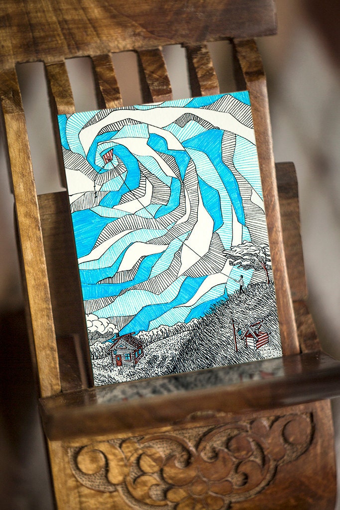 ACEO print - Whirlwind