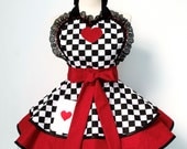 Queen of Hearts Costume Apron