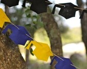 Graduation Caps and Tassle Mortar Board Felt Garland