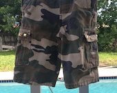 Studded Infant Camo Cargo Shorts Size 6 to 9 Months