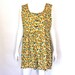 hella 90s /// SUNFLOWER Floral Print Babydoll JUMPER grunge Dress