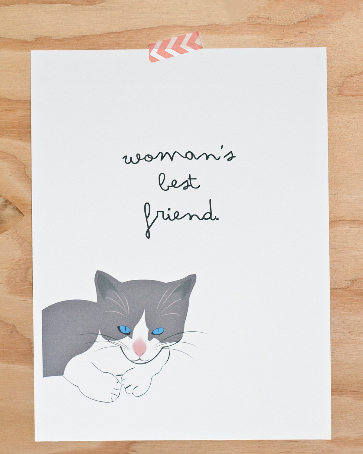 Woman's Best Friend 8x10 print