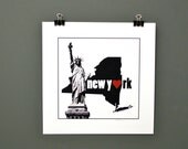 New York Original Digital Art Print, United States