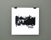 Texas Original Digital Art Print, United States