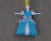 Sculpted Cinderella Inspired Hair Bow Hair Clip