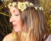 Crochet Boho Headband/Halo Ready to Ship