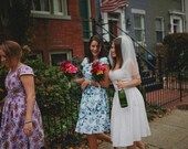 Tea Length Wedding Dress - Size X Large