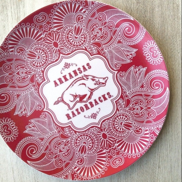 Bandana Sooie Melamine Plates: Set of 4