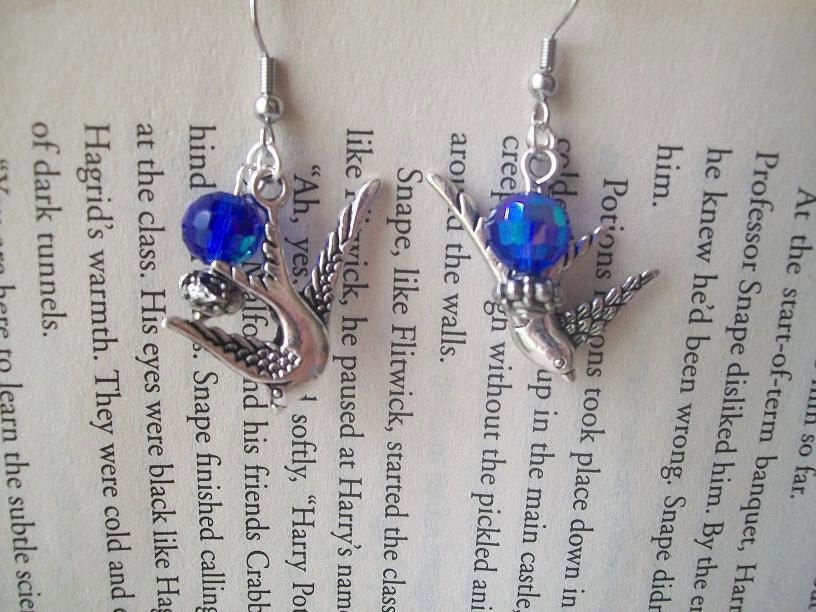 Enchanted Woods Sparrow earrings