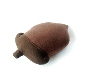 Woodland Acorn Plush Toy Stuffed Pillow - Made to Order