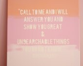 Nursery Decor-Nursery Wall Art- Ombre-Call To Me