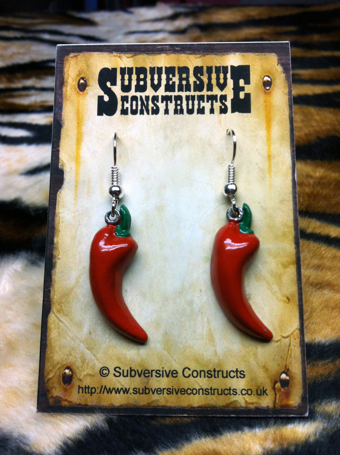 Hot Chilli Pepper Earrings
