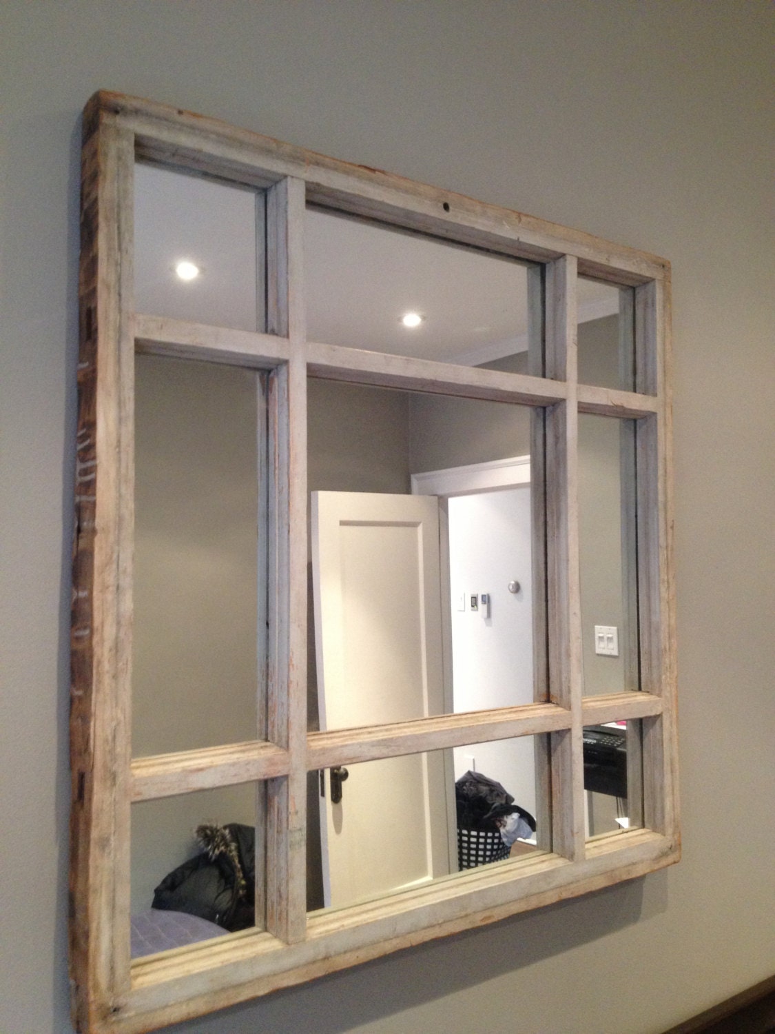 Window Frame Mirror