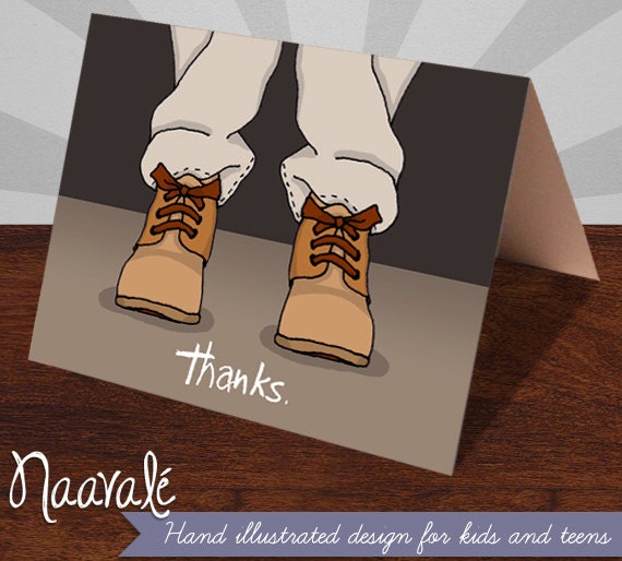 Tough Guy Thank You Cards (6-card set)