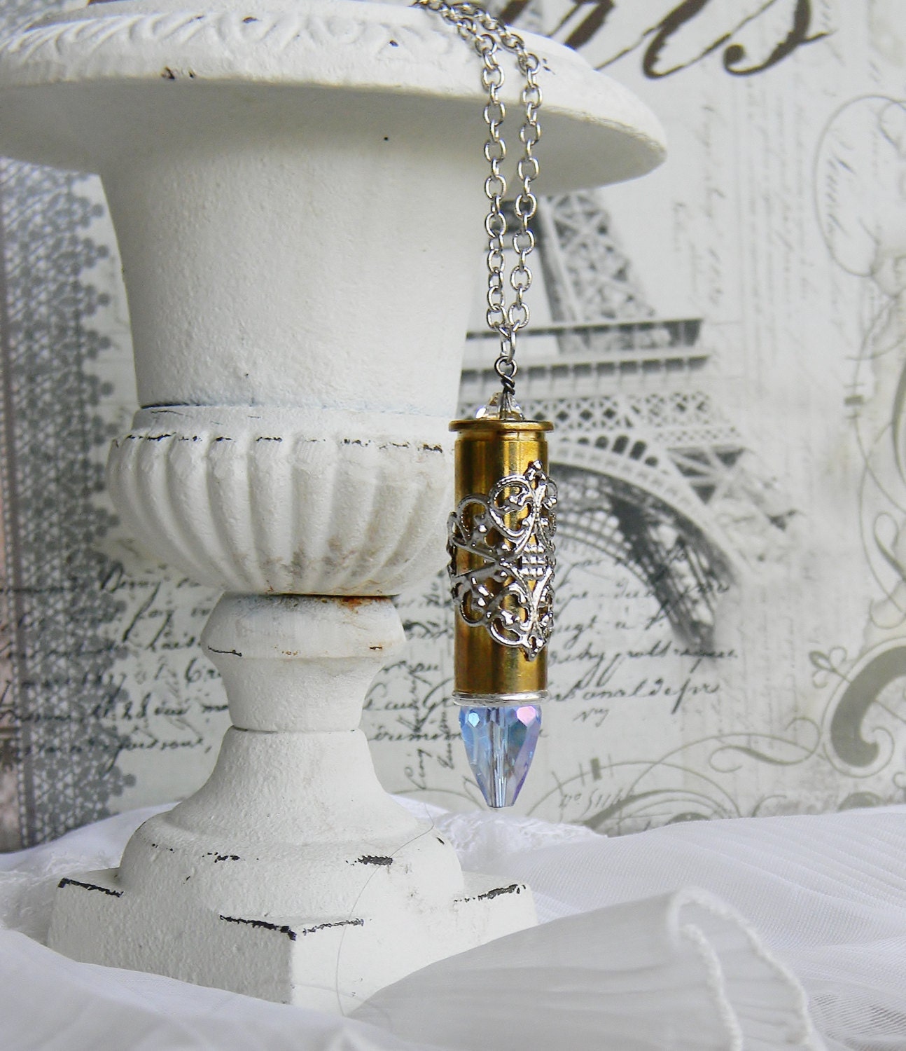 Bullet Necklace, Bullet Jewelry, Shell case Necklace, Outlaw Glam