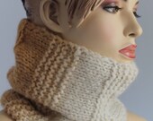Hand Knitted  Cowl for Men Women - Ear Warmer - Head Wrap - Neck Warmer