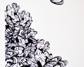No. 3 of 3, Limited Edition Zebra Mussel Serigraph, 12x18 Print