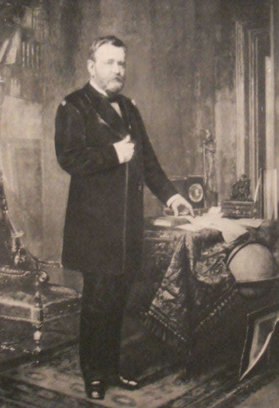 Gravure art print of 'President U. S. Grant.
