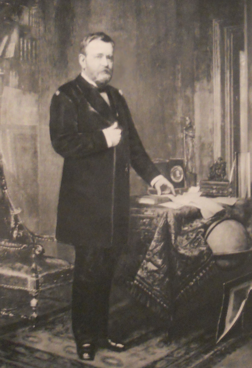 Gravure art print of 'President U. S. Grant.