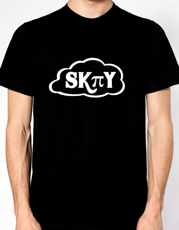 Pi in the Sky Cloud funny Pi T-shirt for Math Geek or teachers national pi day March 14th