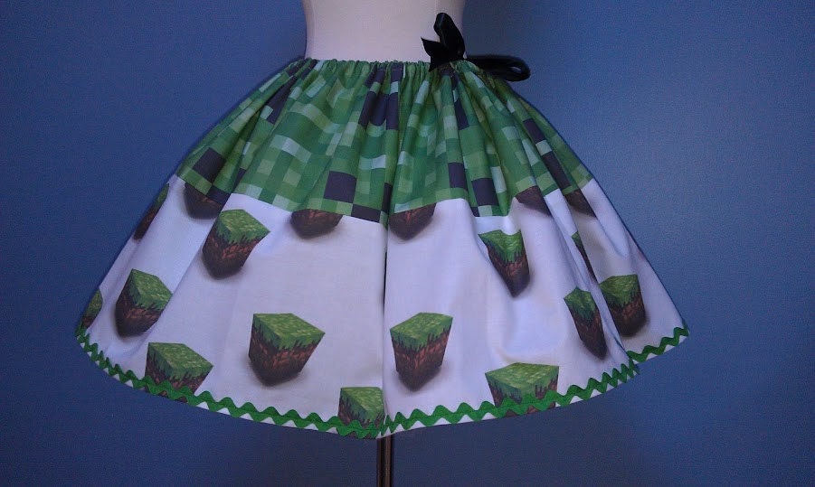Plus Size, All Size, Adjustable Waist Mini Skirt,Geek Skirt, Geek, Cosplay, Nerd, OOAK