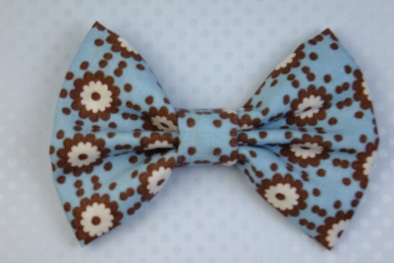 Blue Retro Baby Girls Fabric Hair Bow Clip, Baby Girls Felt Flower, Baby Girls Felt Bow, Flower Hair Clips, Hair Bow Clips, Headband