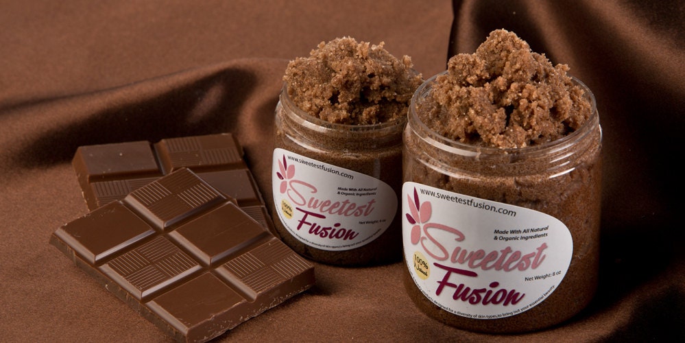 Vegan Whipped Chocolate Sugar Scrub 4 oz.