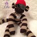 Pirate sock monkey