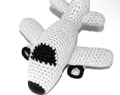 P-8 Poseidon: A Crochet Baby Rattle for Little Copilots