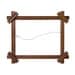 Vintage ADIRONDACK FRAME Wood Picture Frame Arts Crafts Style