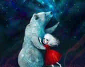 8X10 Star Bear Watched Over Her - Meluseena print